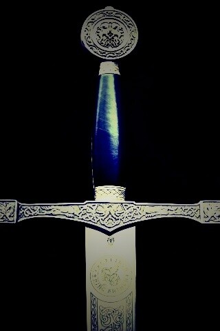 Гарда и эфес средневекового меча обои