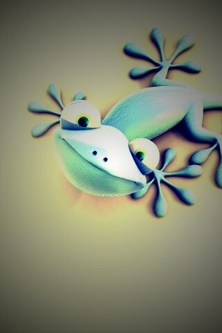 Ящерка обои