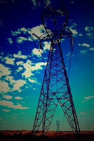 Линии электро передач обои