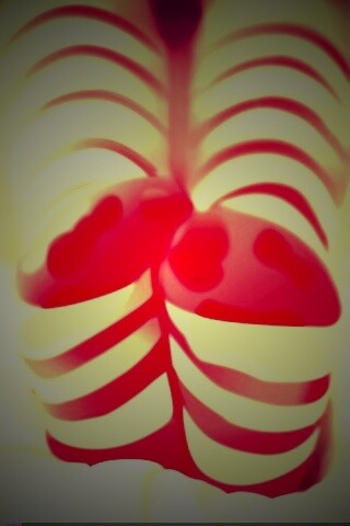 Ножки в полосатых чулках обои