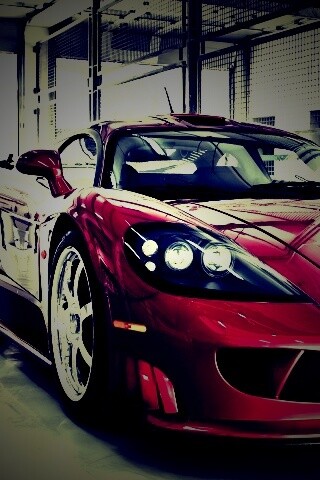 Суперкар бордового цвета обои