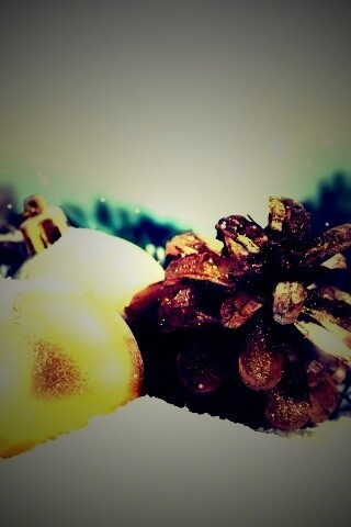 Новогодний натюрморт обои