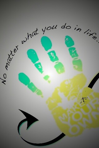 Не важно что ты делаешь, делай по своему! обои