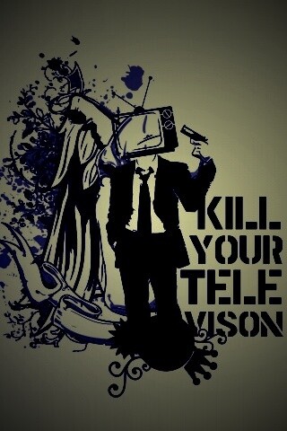 Убейте свой телевизор обои