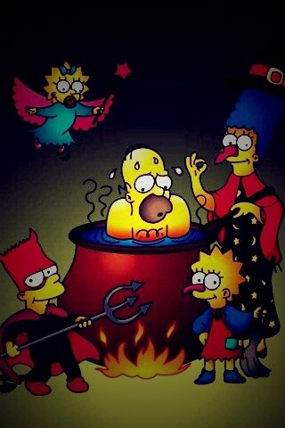 Шабаш Симпсонов обои