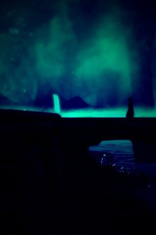 Светящийся путь обои