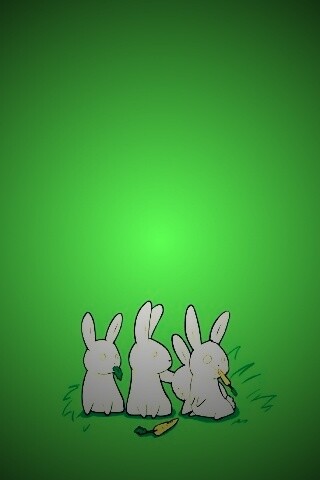 Заяц-каннибал обои