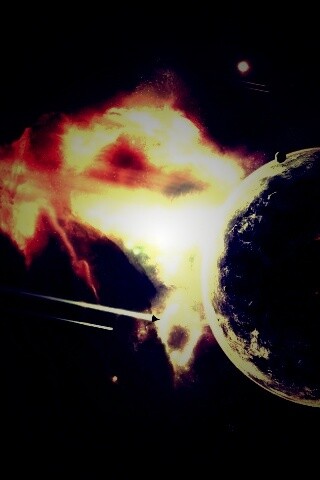 Живописный космос обои