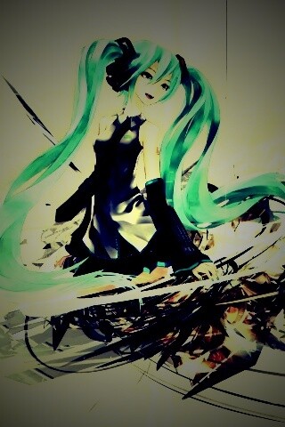 Арт с Хатсуне Мику обои