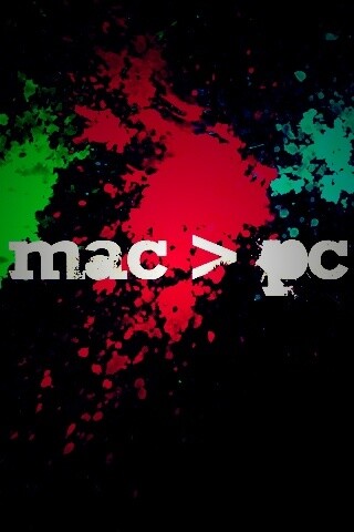 Mac лучше Pc обои