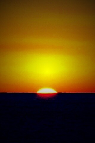 Идеальный закат обои