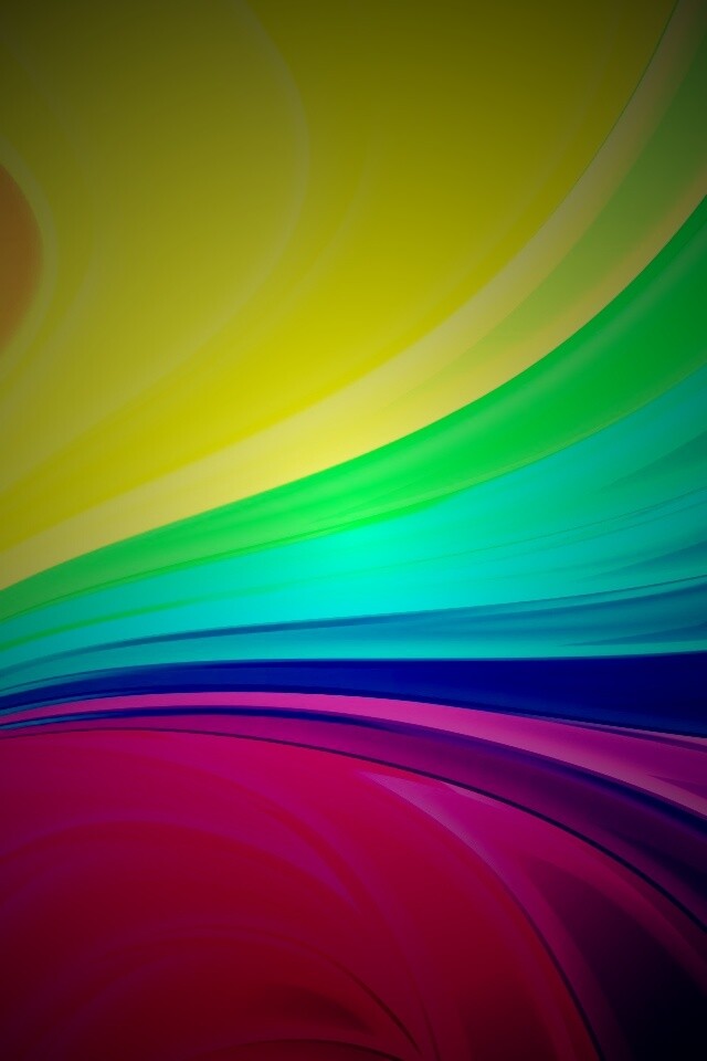 Радужные завихрения обои