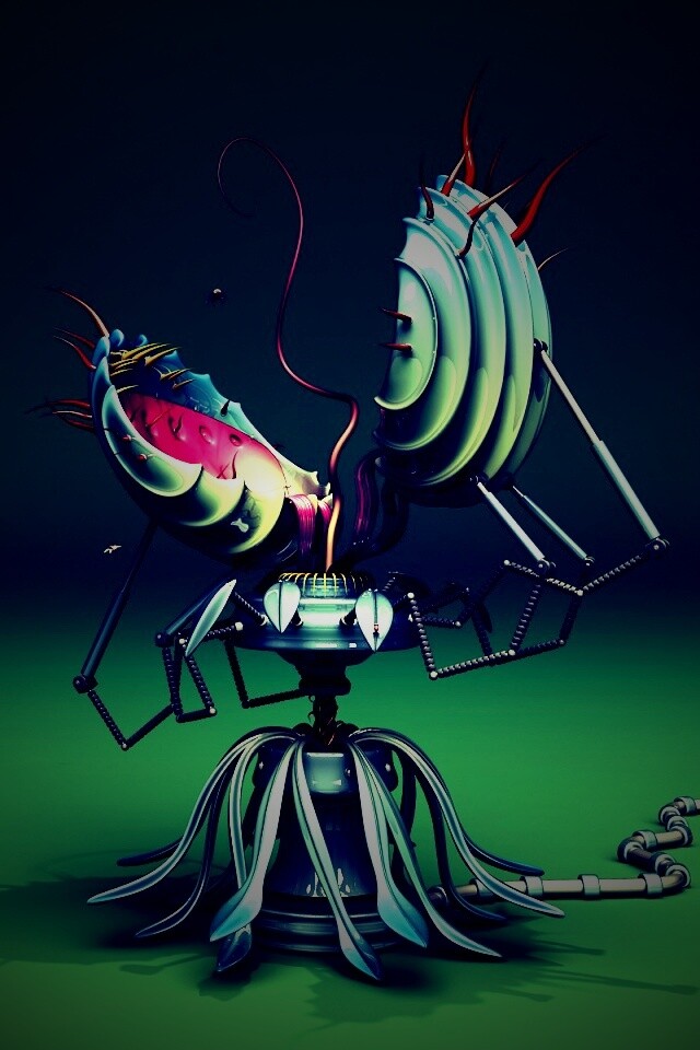 Механическая венерина мухоловка обои