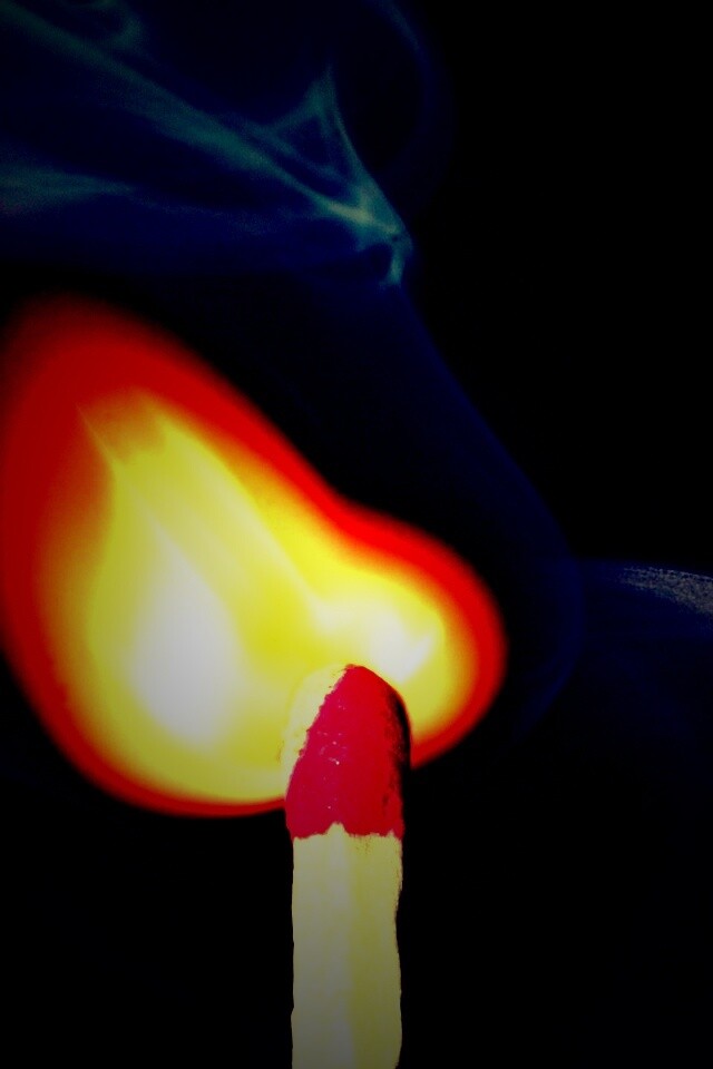 Три состояния спички обои