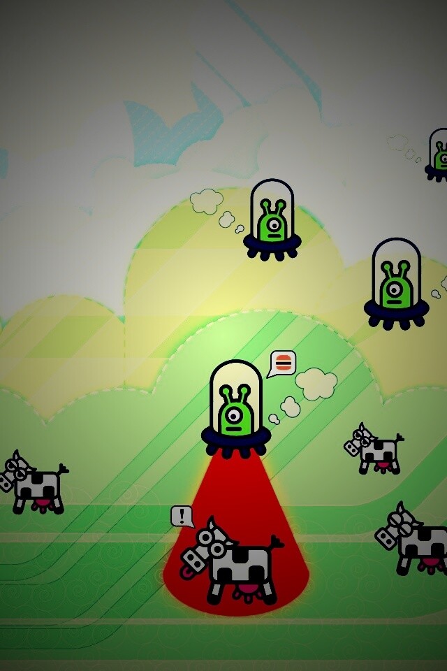 Пришельцы воруют коров обои