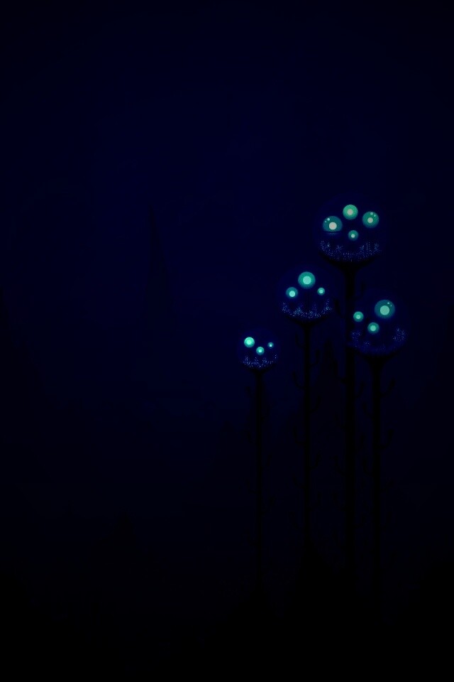 Мрачные горы обои