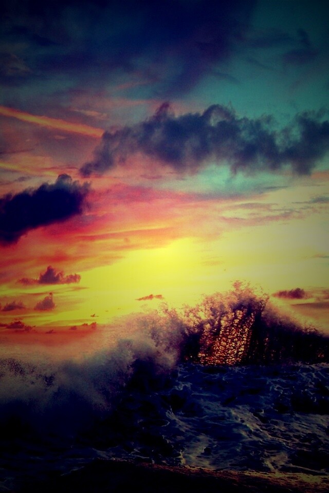 Бушующее море обои