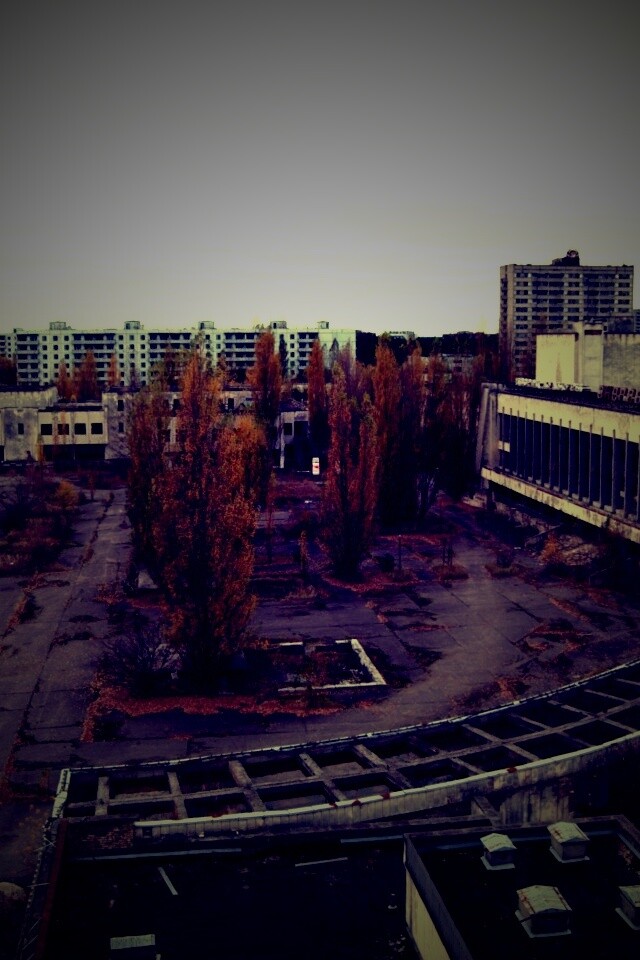 Площадь в Припяти обои