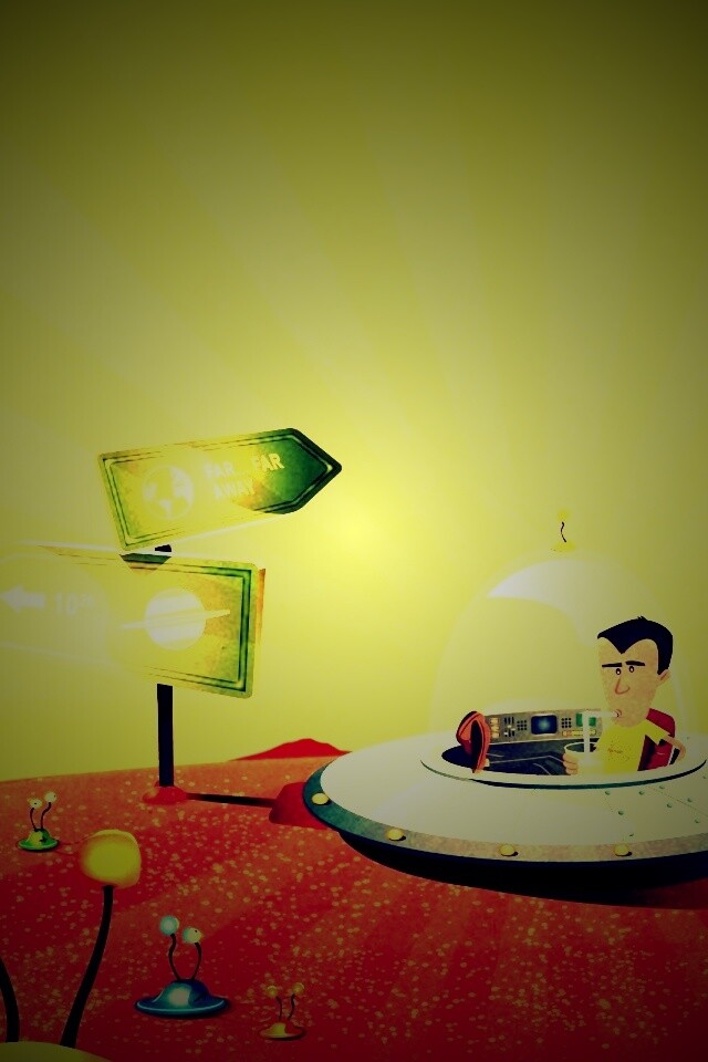 Космическое путешествие обои