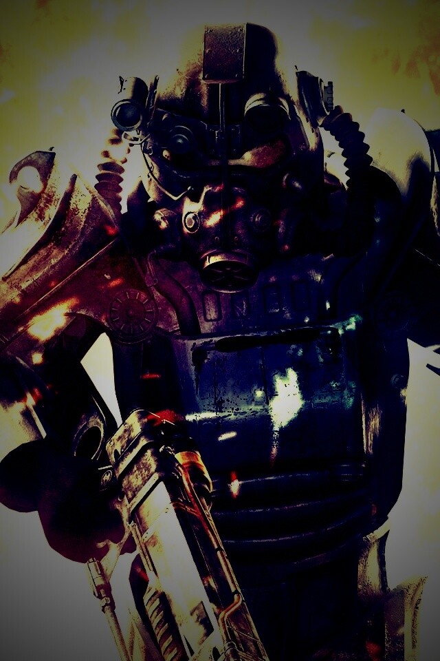 Солдат Братства Стали обои