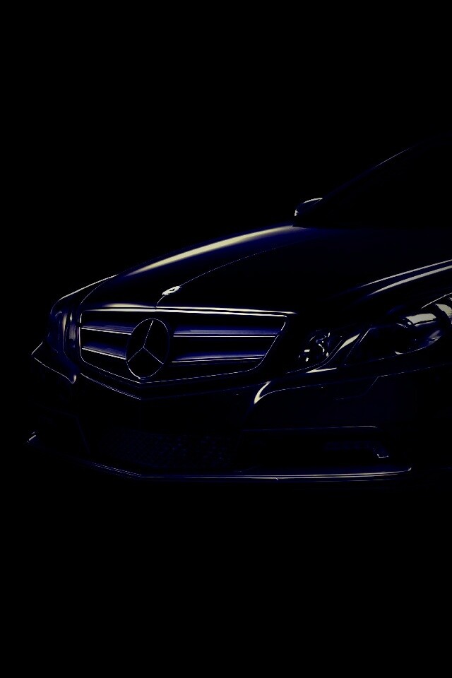 Черный Мерседес обои