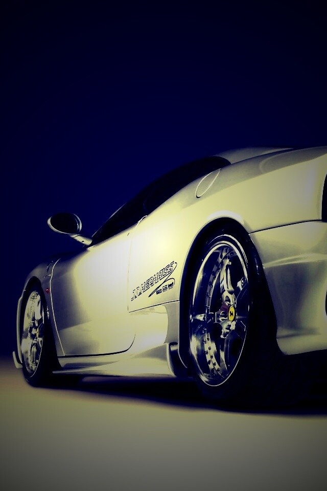 Металлик Феррари обои