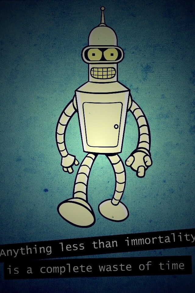 Бендер о смысле жизни обои