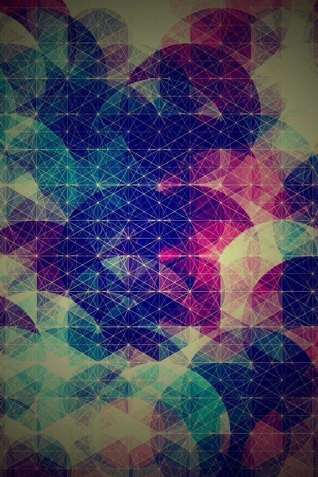 Узор из геометрических фигур обои