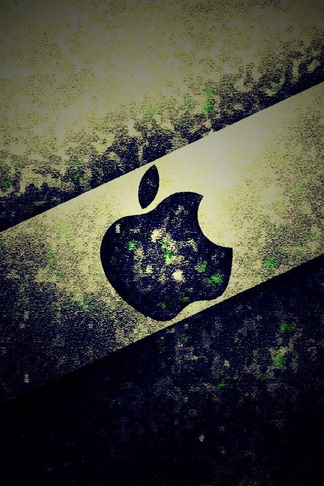 Камуфляжный логотип Эпл обои