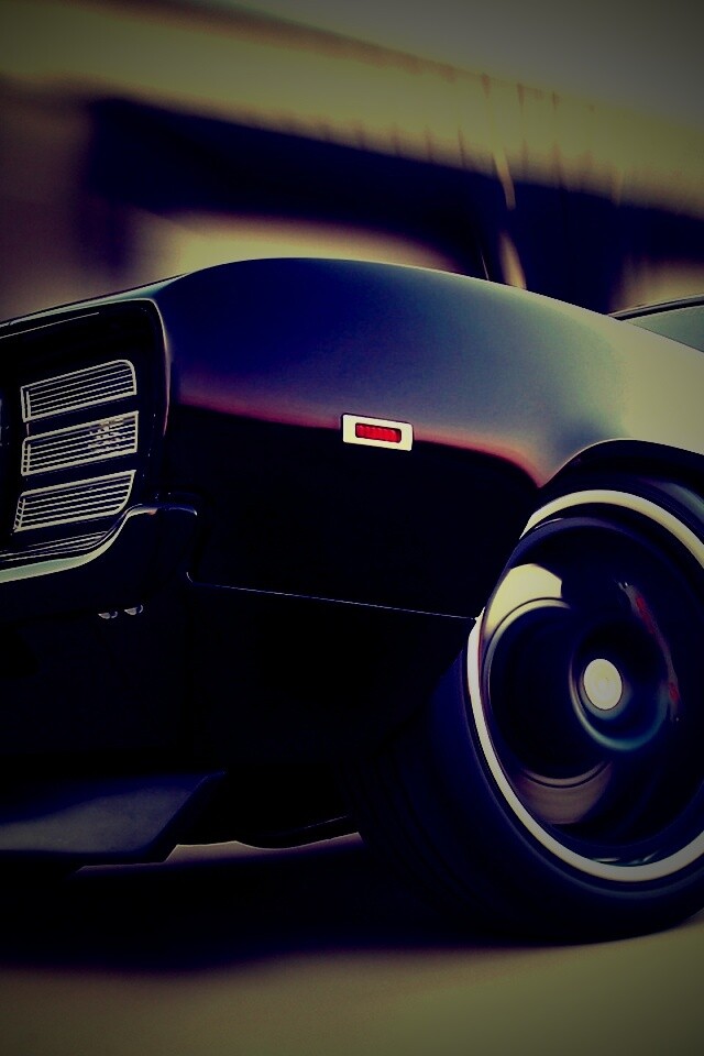 Мускул кар на повороте обои