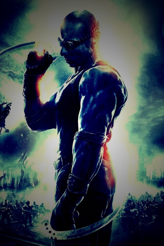 Риддик с клинками обои