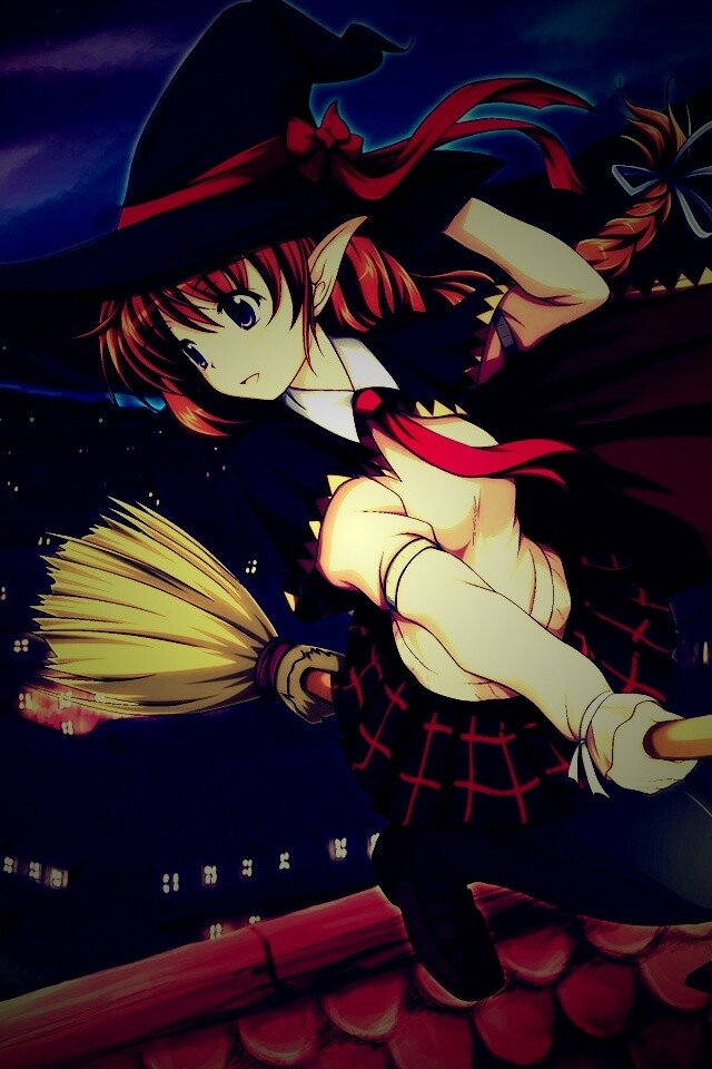 Эльфийская ведьмочка обои