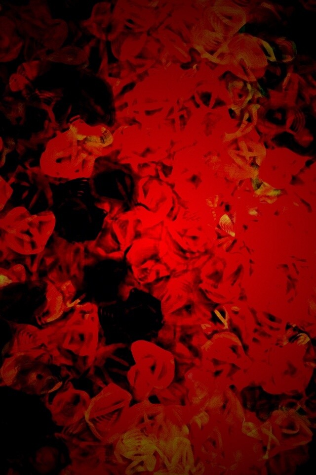 Разноцветные завитушки обои