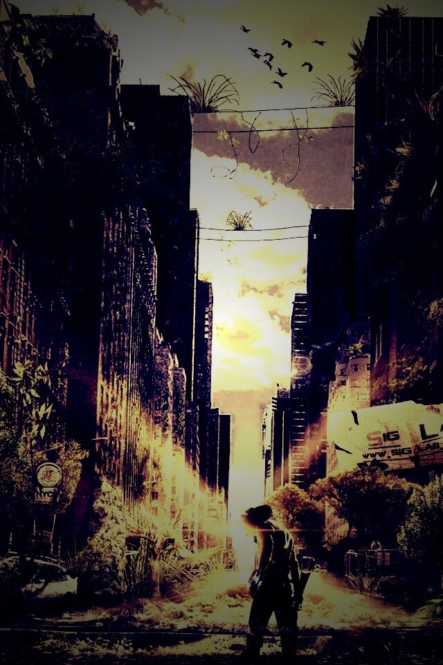 Постапокалиптический мир обои