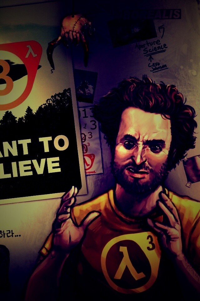 Half Life 3 - I want to believe обои