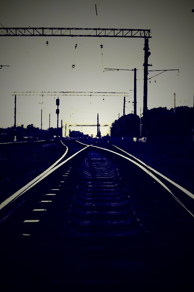 Железнодорожные пути обои