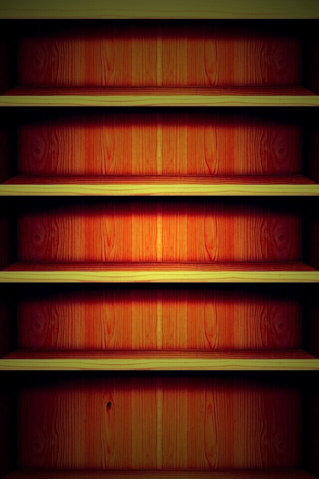 Обои в виде полок для iphone обои
