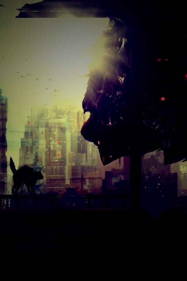 Кошкино удивление обои