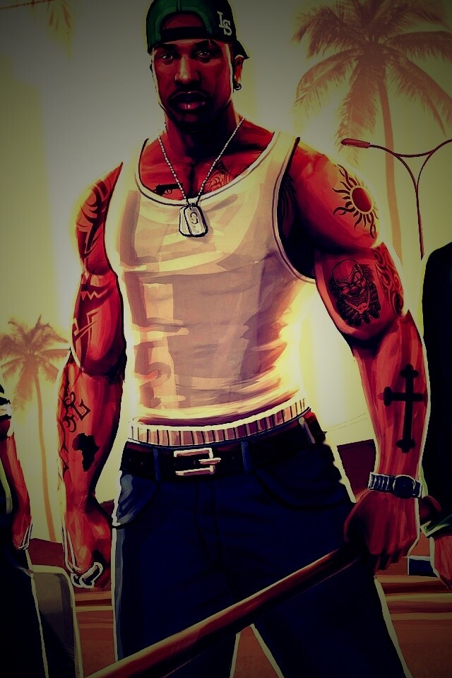 Герои с Грув стрит обои