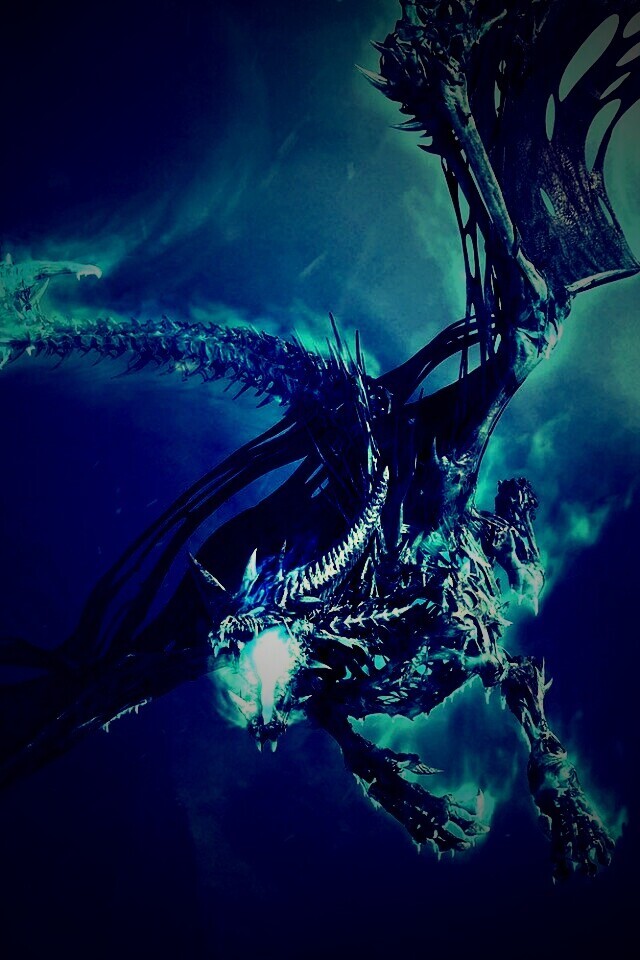Ледяной дракон обои