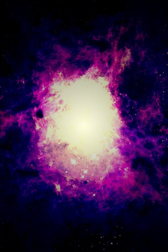 Фиолетовая туманность обои