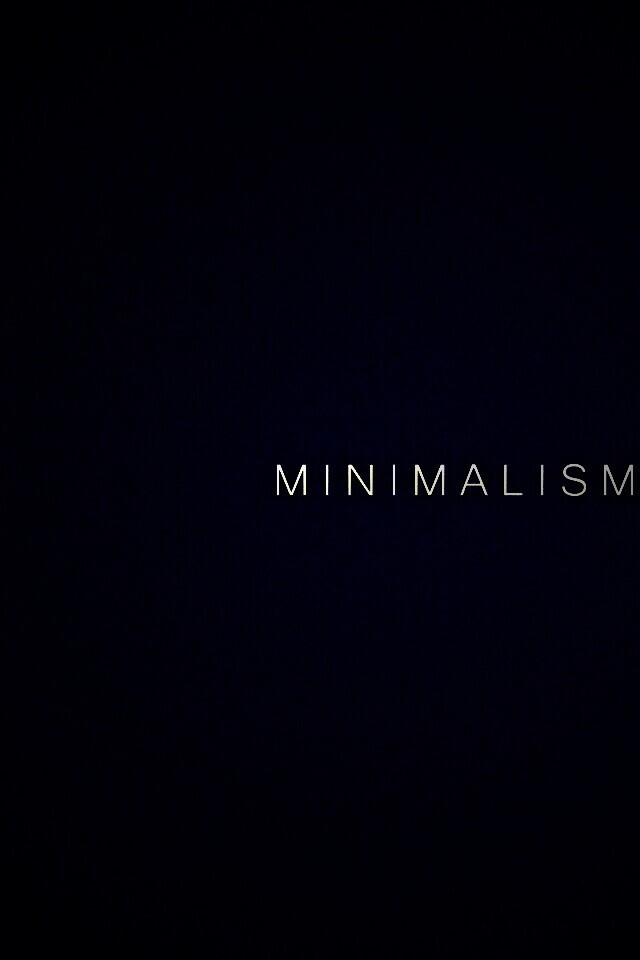 Минимализм обои