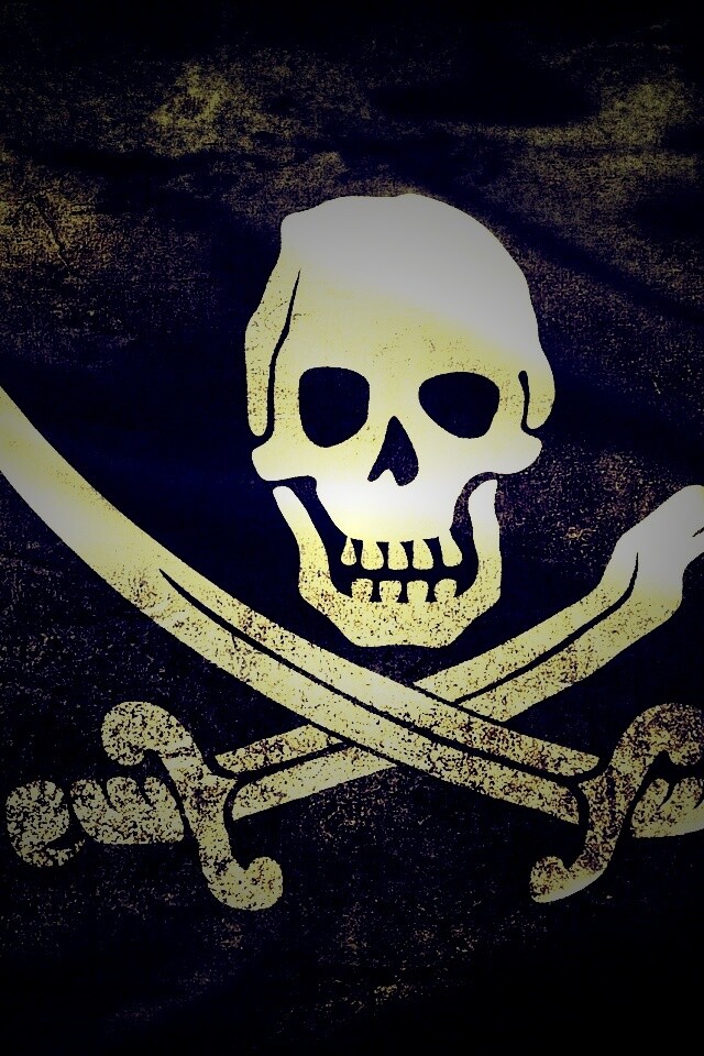 Пиратский флаг обои