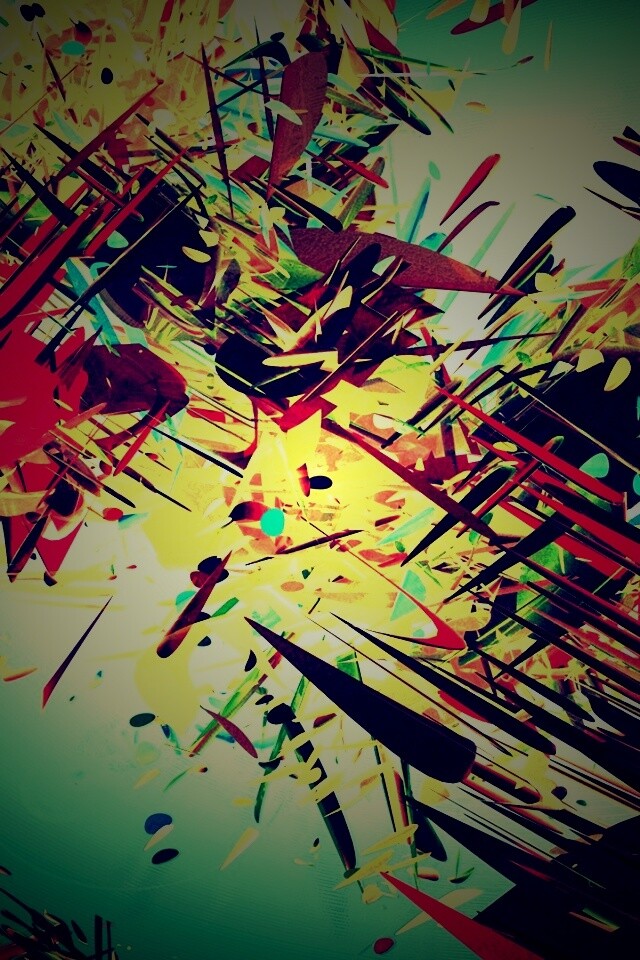 Сумасшедшая абстракция обои