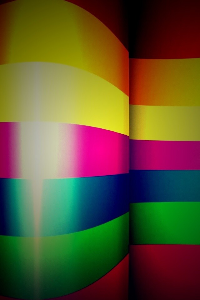 Радужные полосы обои