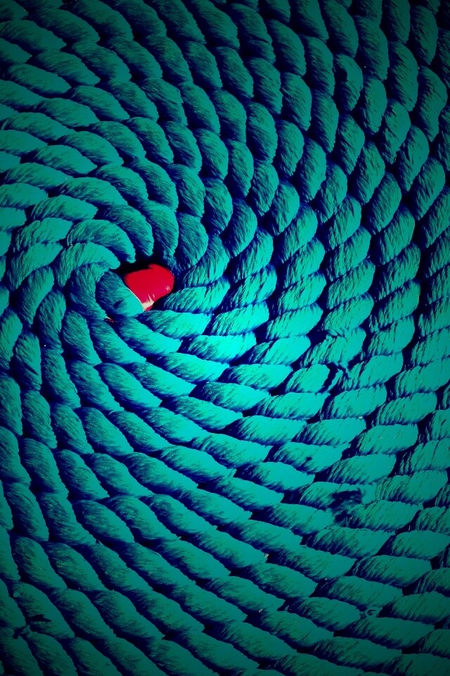 Голубой канат обои