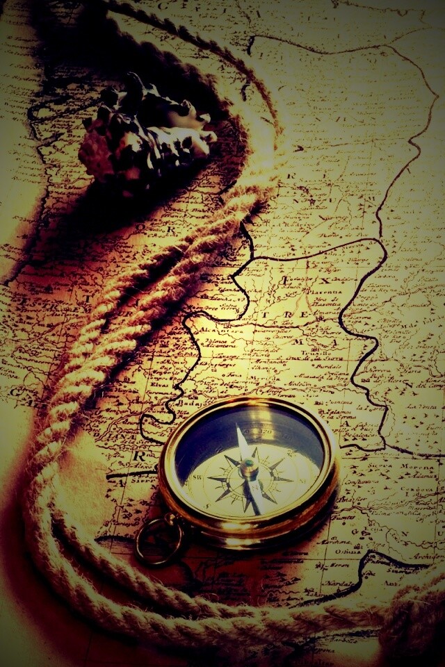 Древняя карта обои