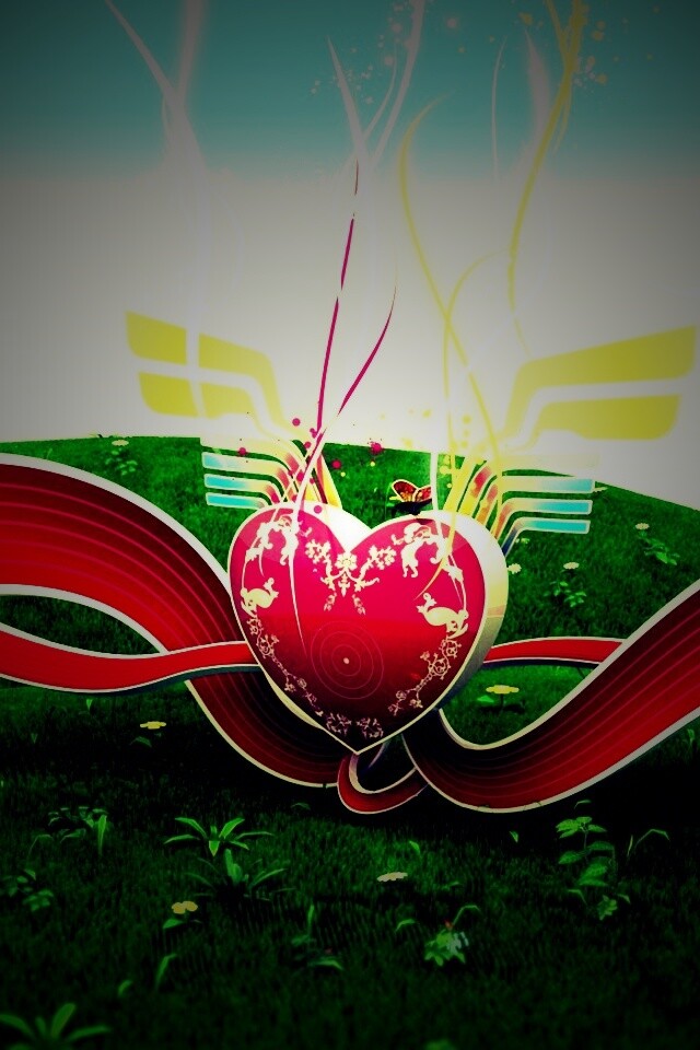 Валентинка обои