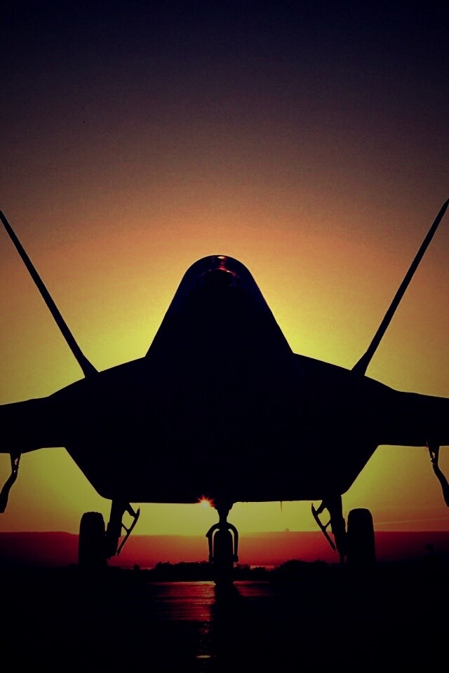 Истребитель F22 обои