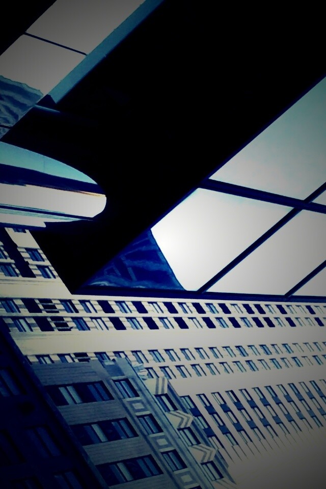 Взгляд вверх обои